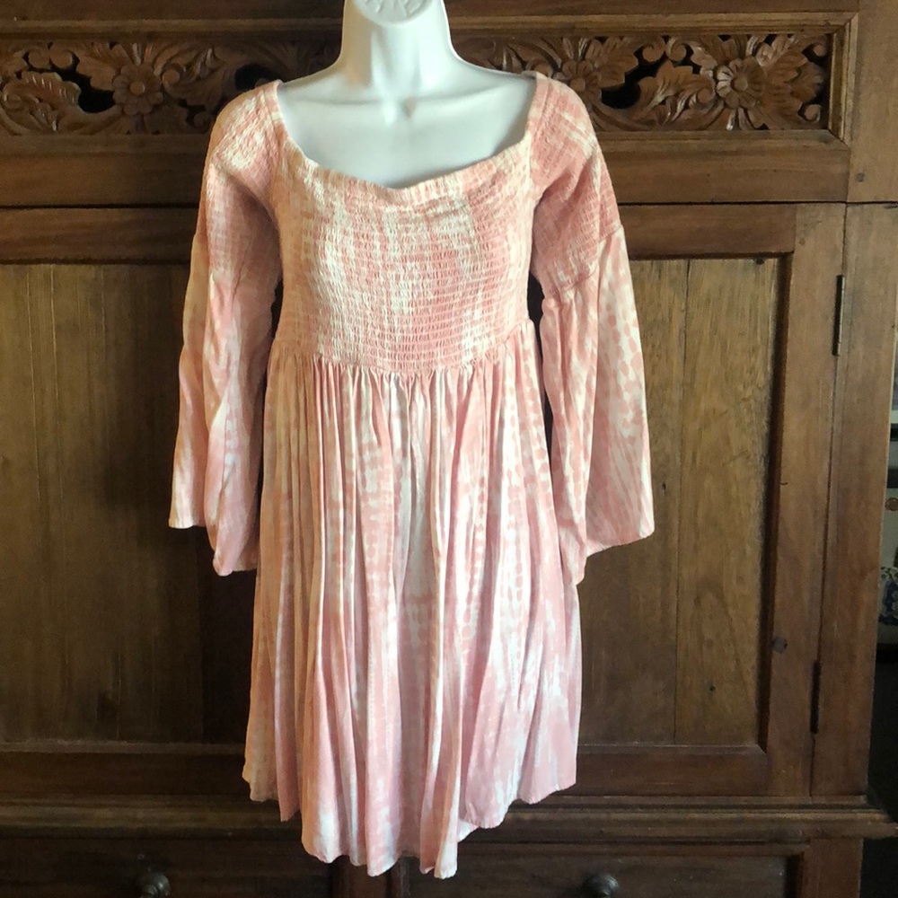 Torrid size 1 pink tie dye dress/tunic